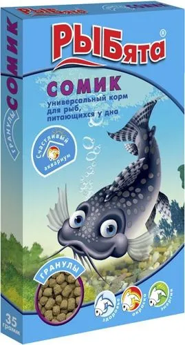 Корм Зоомир Рыбята Сомик, для сомиков, гранула, 35 г животные
