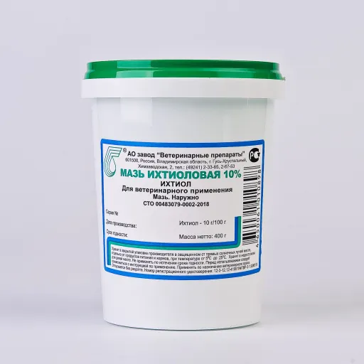 Мазь ихтиоловая 10%, банка, 400 г