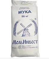 Мука пшеничная х/п в/с (Мельинвест), 50 кг