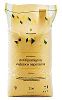 Комбикорм ДК52 для взрослых перепелов (Южная Корона), 25 кг