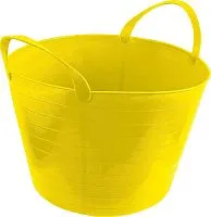 Гибкое корыто, желтое, 28 л