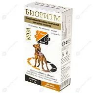 Витамины для собак средних пород Биоритм, от 10 до 30 кг, 48 таблеток по 500 г