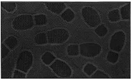Коврик резиновый "PIN MAT" 40*60 см черный
