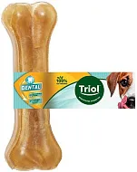 Лакомство для собак Триол, Косточка жевательная Dental, 10 см