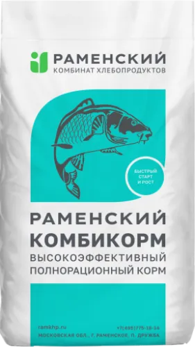Комбикорм К111 для карпа (Раменск), 5 кг