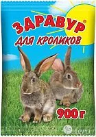 Премикс Здравур, для кроликов, цв. пакет, 900 г