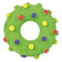 Игрушка для собак Junior Кольцо игольчатое, латекс, диаметр 8 см