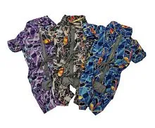 Комбинезон OSSO Fashion, демисезонный, на флисе, для собак, р.20, унисекс, фиолетовый