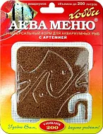Корм Аква Меню Униклик-200, для рыбок, универсальный, с артемией, гранулы, 6,5 г