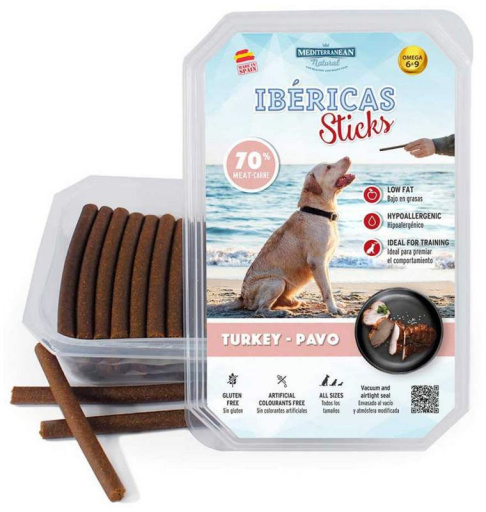 Лакомство для собак Ibericas Sticks, палочка из Индейки, 1 шт