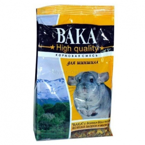 Корм Вака High Quality для шиншил, 500 г фото 2