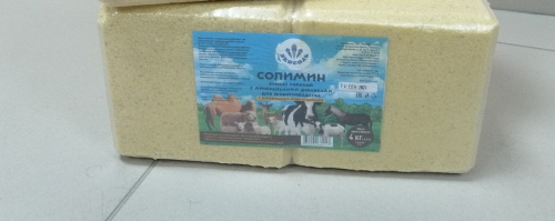 Лизунец Солимин с йодом и кальцием, 4 кг фото 2