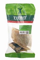 Лакомство для собак TitBit, Копыто говяжье, в мягкой упаковке, 140 г