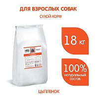 Сухой корм НМ, для взрослых собак крупных пород, с цыпленком, 18 кг