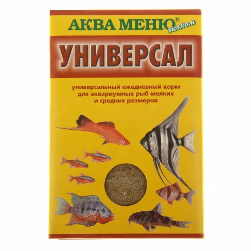 Корм Аква Меню Голди, для аквариумных рыб, 30 г животные